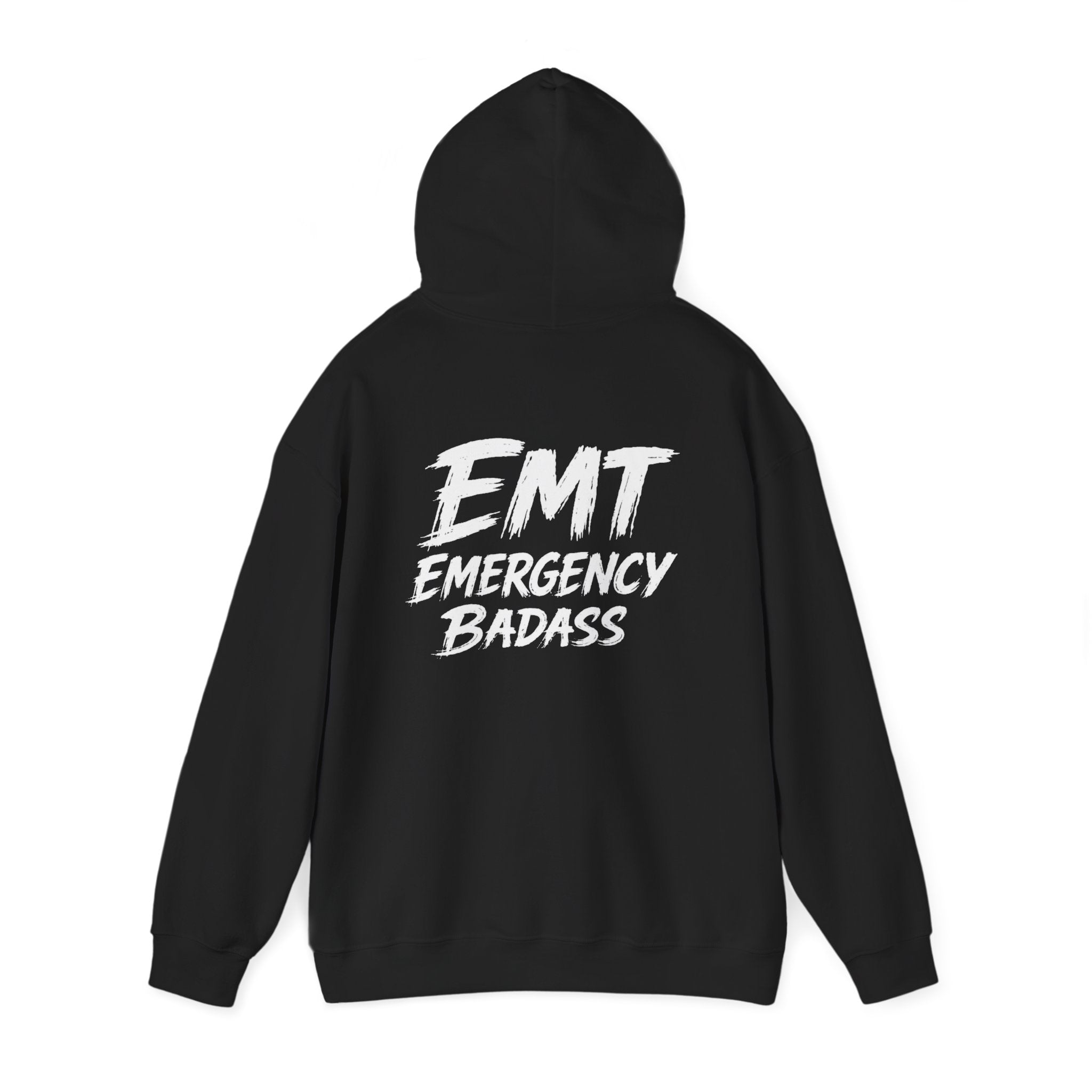 EMT Emergency Badass Hoodie – Paramedic Crew Pullover