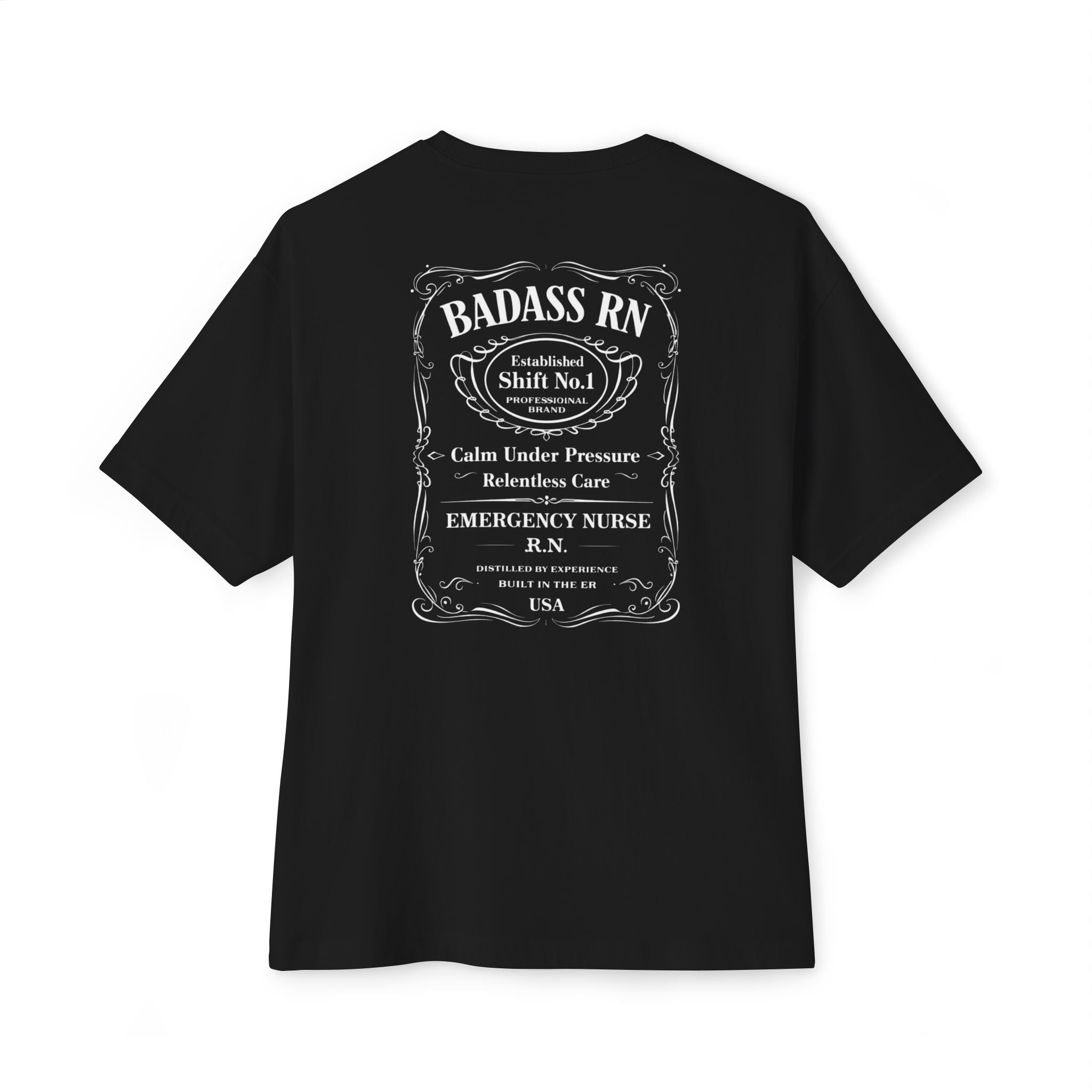 JD Badass RN Oversized Tee