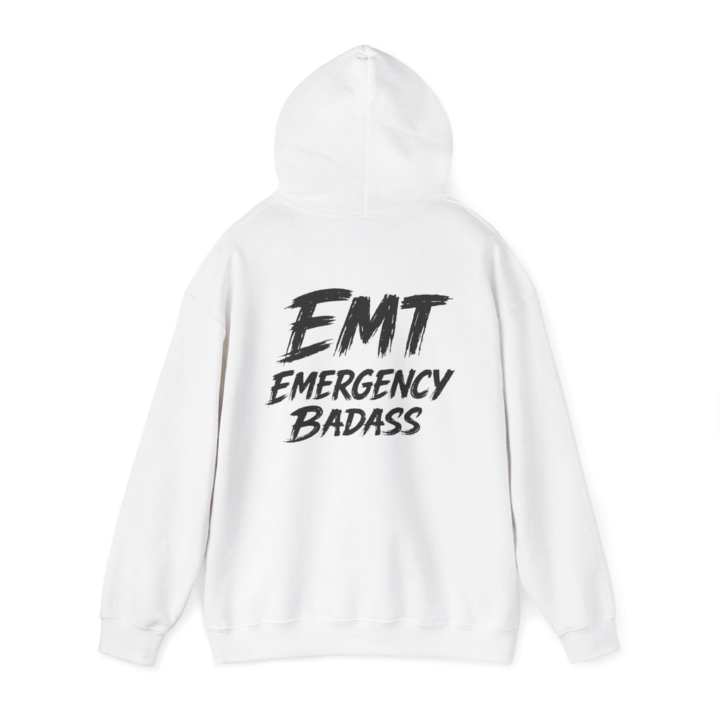 EMT Emergency Badass Hoodie – Paramedic Crew Pullover