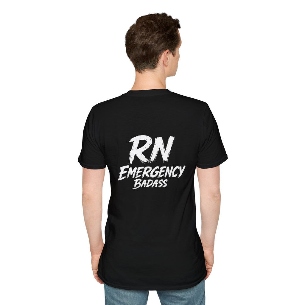 RN Emergency Badass T-Shirt — Nurse RN Pride Tee