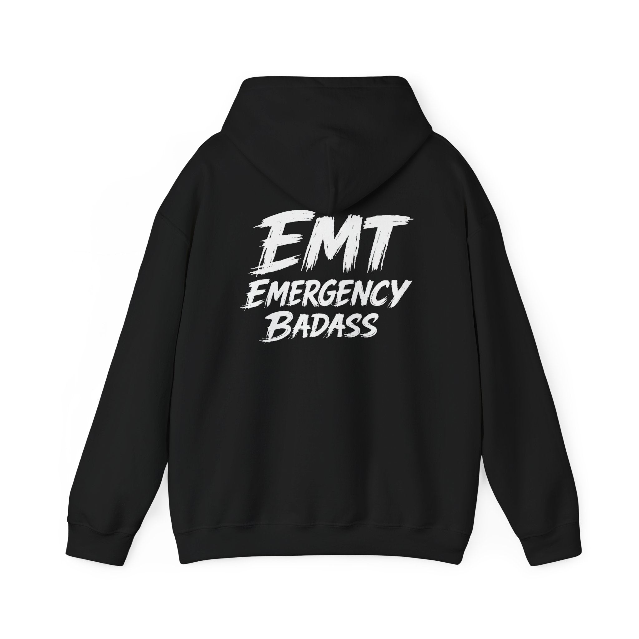 EMT Emergency Badass Hoodie – Paramedic Crew Pullover