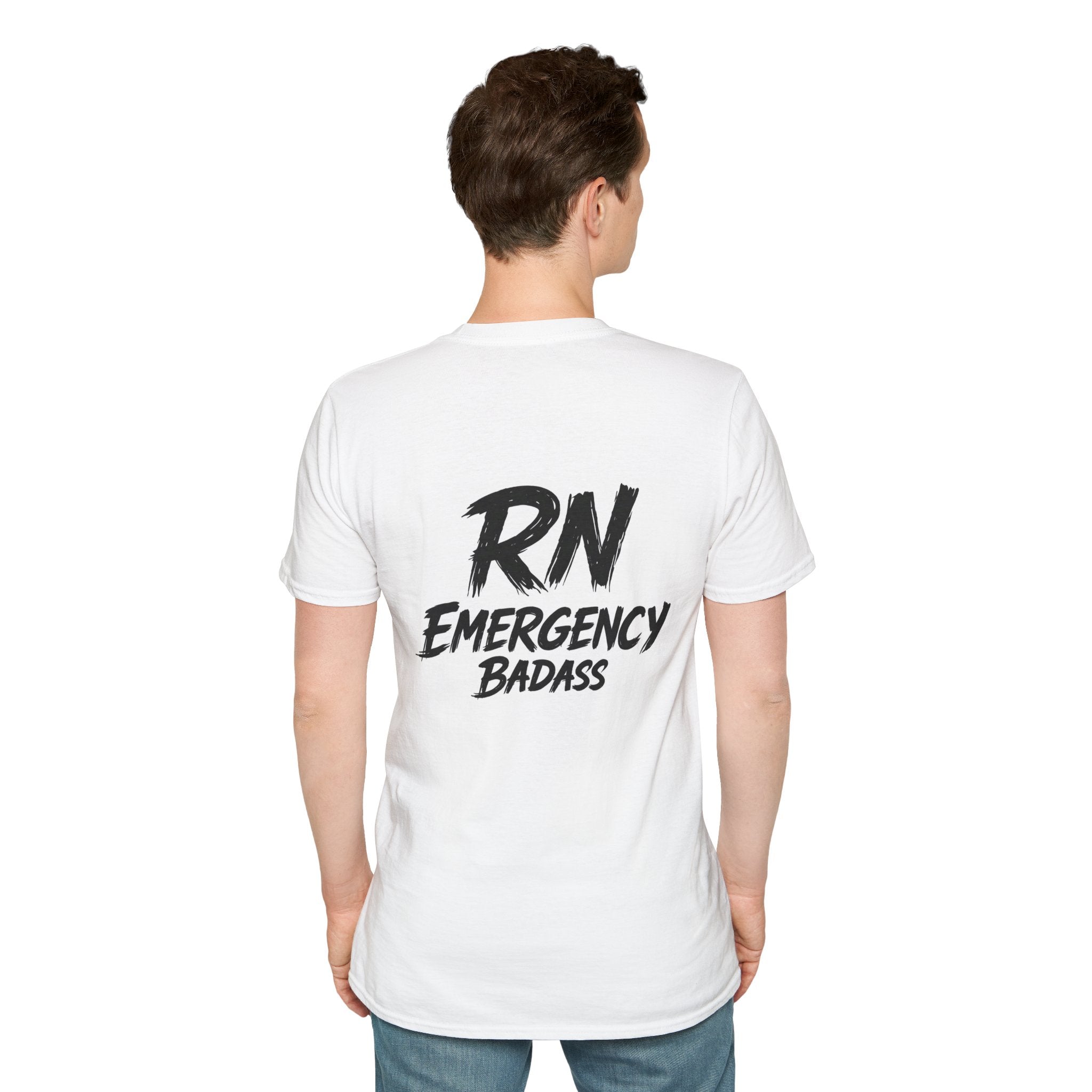RN Emergency Badass T-Shirt — Nurse RN Pride Tee