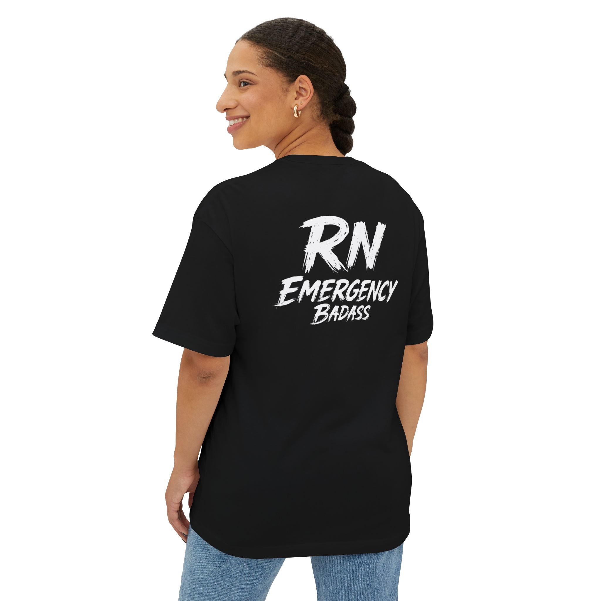 RN Emergency Badass Boxy Tee